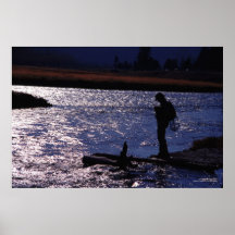 La pesca labra oscuridad poster