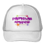 La pintura del francotirador del gorra de Paintbal