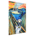 La pintura del siglo XXI del grito Impresiones En Lienzo Estiradas