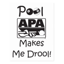 La piscina hace que Drool Tarjeta Postal