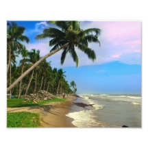 La playa arte fotográfico
