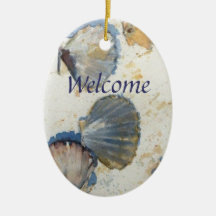 La PLAYA descasca el signo positivo Ornamento Para Reyes Magos