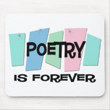 La poesía es Forever Alfombrillas De Ratones