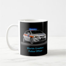 La policía asalta tazas de café