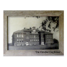 La postal de la escuela vieja
