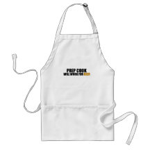 La preparación Cocinero-trabajará para la cerveza Delantal