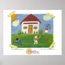 La primavera - escuela - poster