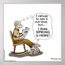 La primavera está aquí impresiones
