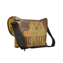 La PRIMERA bolsa de mensajero de encargo del CAFÉ Bolsa Messenger