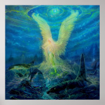 La princesa del ángel de la sirena posters