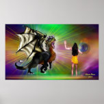 La princesa y el dragón poster