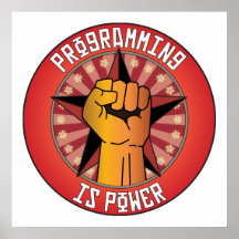 La programación es poder posters