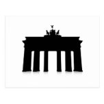 La puerta de Brandeburgo Postales