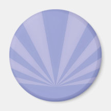 La puesta del sol irradia los azules de lunes iman de nevera