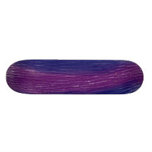 La púrpura azul agita el extracto tablas de skate