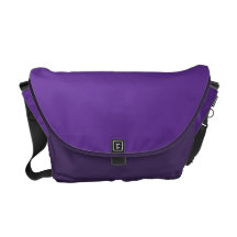 La púrpura bolsas de mensajería