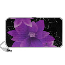 la púrpura florece altavoces