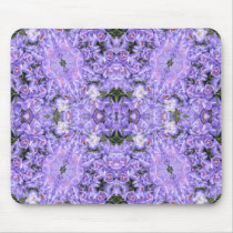 La púrpura florece Mousepad alfombrillas de raton 