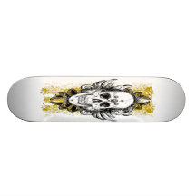 La quemadura tabla de skate