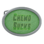 La quimioterapia verde de Chemo chupa Hebillas De Cinturón