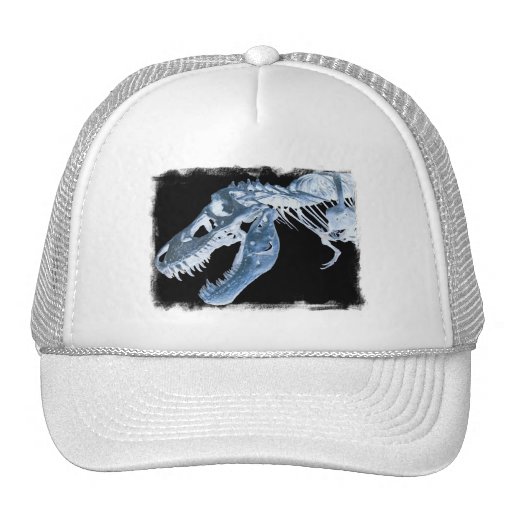 La radiografía azul y negra de T-Rex deshuesa la f Gorras
