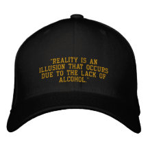 La "realidad es una ilusión que ocurre debido a… gorras bordadas