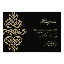 La recepción del remolino del ornamento de las imp invitaciones personales 