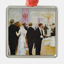 La recepción nupcial, c.1900 ornamentos de reyes