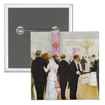 La recepción nupcial, c.1900 pin