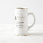 La recepción taza de café