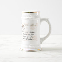 La recepción taza de café