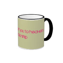La religión no le consigue en cielo tazas de café