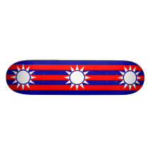La República de China (proyecto 2), bandera de Chi Tablas De Skate