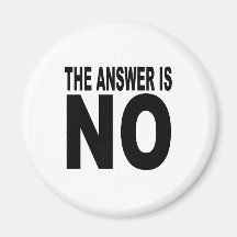 La respuesta es ninguna imanes de nevera