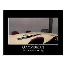 La reunión productiva es un oxymoron postal