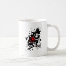 La Revolucion de Viva (salpicado) Taza De Café