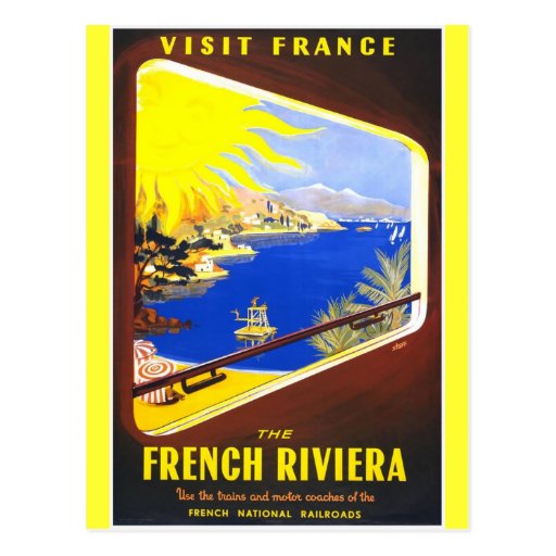 La riviera francesa postales