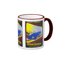 La riviera francesa taza de café