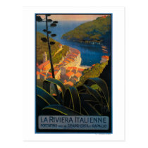 La Riviera Italienne tarjetas postales