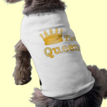 La ropa del mascota de la reina ropa para mascotas