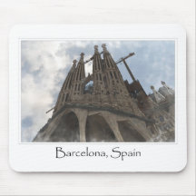 La Sagrada Familia en Barcelona España Tapete De Raton