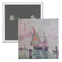 La Sail verde, Venecia, 1904 Pin