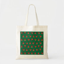 La sandía linda representa el modelo bolsa
