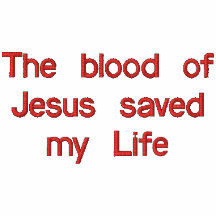 La sangre de Jesús ahorró mi vida Sudadera Bordada
