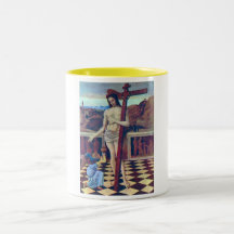 La sangre del redentor por Bellini Taza De Café