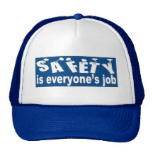 La SEGURIDAD es cada una trabajo Gorros Bordados