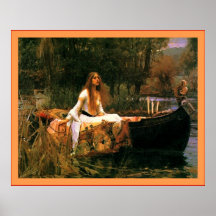 La señora de Shalott Poster