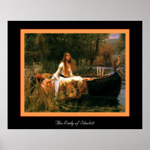 La señora de Shalott Poster