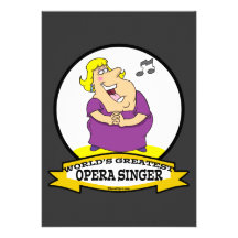 LA SEÑORA MÁS GRANDE CARTOON DEL FAT DEL CANTANTE  INVITACIÓN PERSONALIZADA