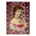 La señora tarjeta